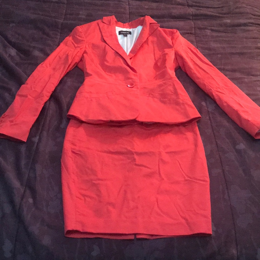 Bebe skirt suit